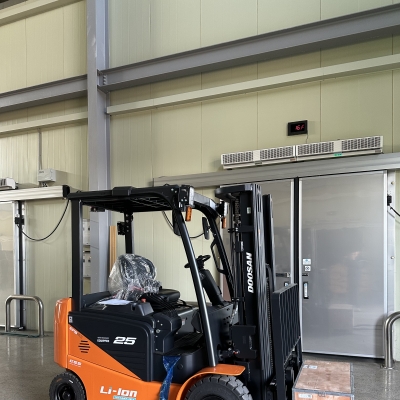 두산 2.5톤 리튬지게차